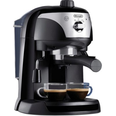 Delonghi EC221.B Motivo Pump Espresso Coffee Machine ECC221.B in Black